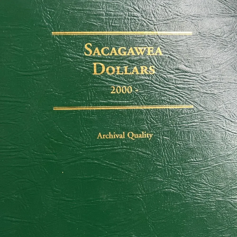 2000- Sacagawea Dollar Folder Littleton Coin Company Archival Quality